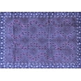 thumbnail image 1 of Ahgly Company Indoor Rectangle Persian Blue Traditional Area Rugs, 6' x 9', 1 of 4