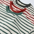 thumbnail image 4 of Kiijoy Boys Striped Casual T-Shirt Short Sleeve Round Neck T Shirt, Sizes 6M-6Y, 4 of 5