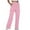 Pink, variant on RQYYD Womens Cargo Sweatpants Baggy Fleece High Waisted Joggers Sweat Pants Athletic Pants