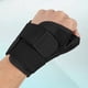 thumbnail image 1 of Soporte De La Muñeca 1 protector de pulgar de nailon cómodo para rehabilitación asistida (negro), 1 of 8