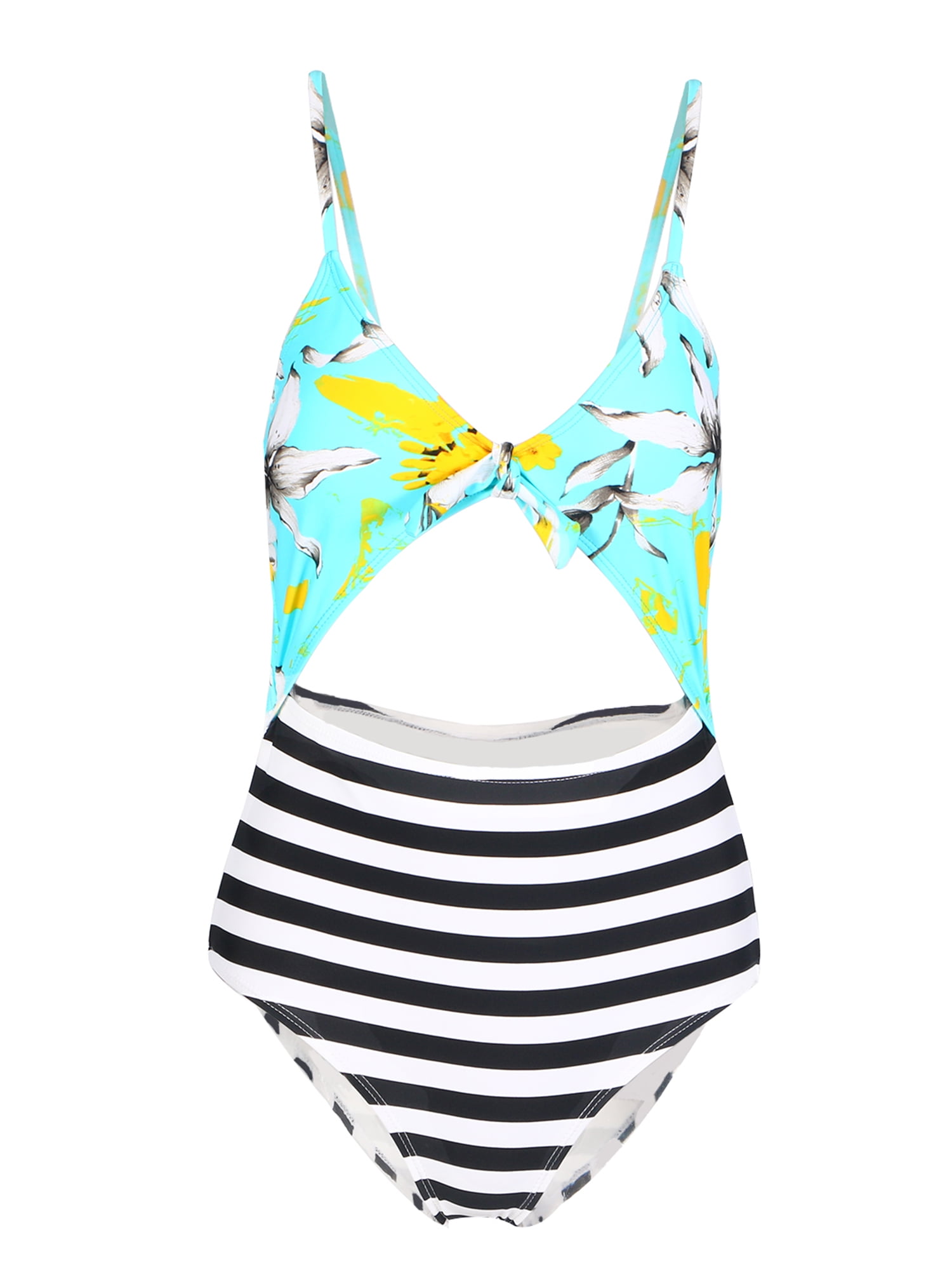 walmart yellow bathing suit