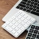 thumbnail image 4 of Teclado Numérico Bluetooth de 28 Teclas, Inalámbrico, Portátil, para Tableta, Portátil, Recargable, Digital., 4 of 6