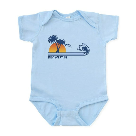 CafePress - Key West Infant Bodysuit - Baby Light Bodysuit, Size Newborn - 24 Months