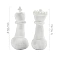 thumbnail image 5 of Attatoy Plush Chess Pieces (Set of 2): King and Queen Stuffed Toy Chess Game Figures, 5 of 6