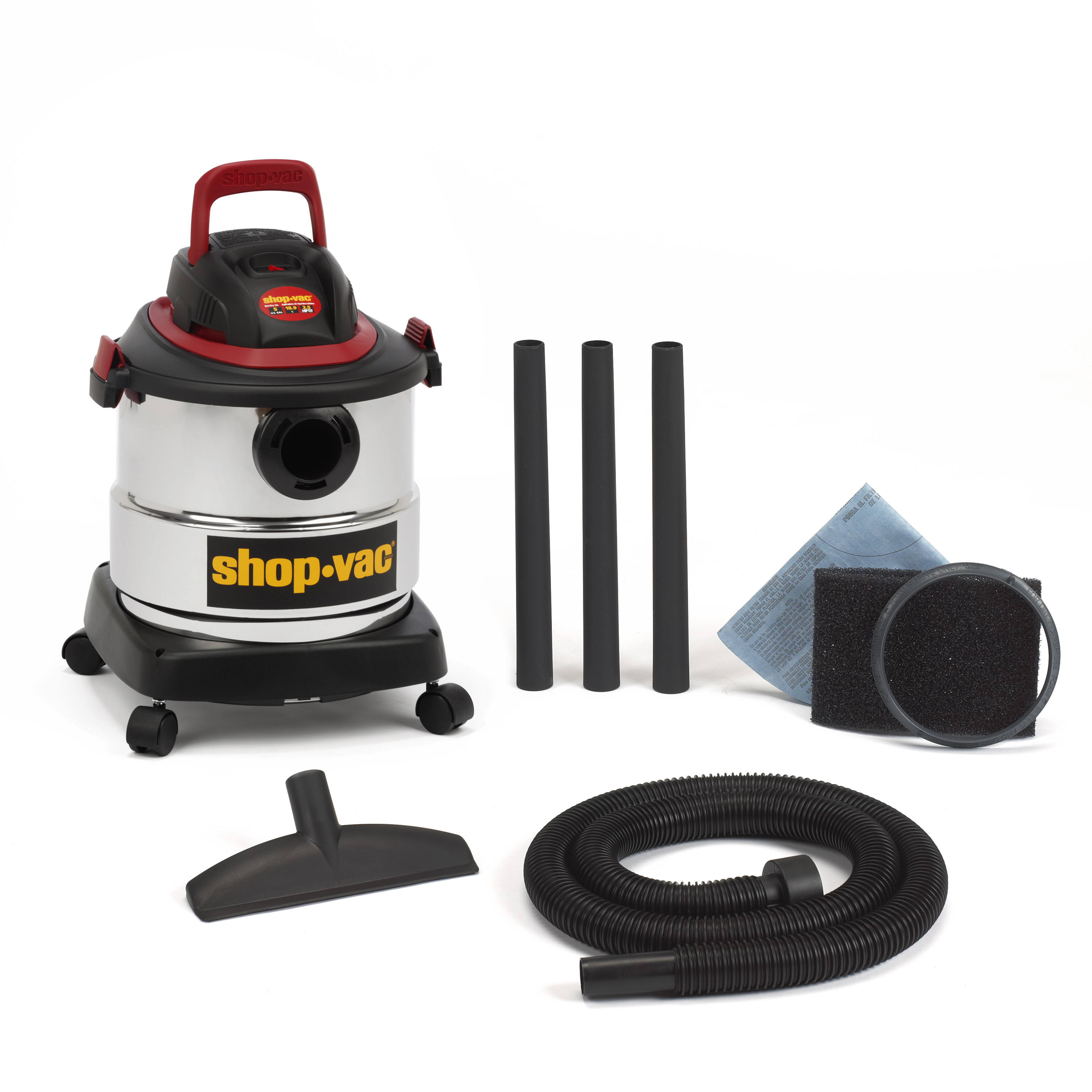 Shop-Vac 5-gallon Stainless Steel Wet 