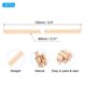 thumbnail image 2 of 1/3x5.91inch Wooden Dowel, 240 Pcs Dowel Rod Wood Dowels Wood Sticks Unfinished Round, 8mm x 150mm, 2 of 6