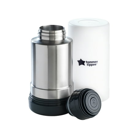 UPC: 0666519220102 | Tommee Tippee Closer to Nature Portable Travel Baby Bottle and Food Warmer  Stainless Steel Flask