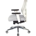 thumbnail image 5 of ProGrid White Mesh High Back Chair-Color:Pink, 5 of 6