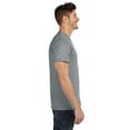 thumbnail image 3 of Hanes Men's and Big Men's Nano-T Short Sleeve V-Neck, Up To Size 3XL, 3 of 4