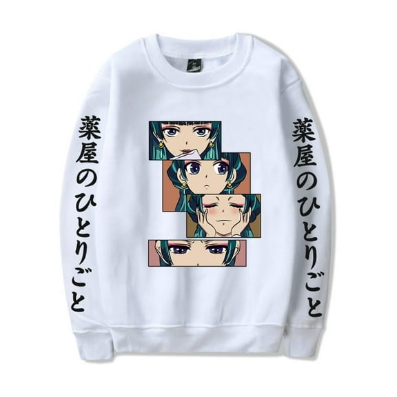 The Apothecary Diaries Merch Long Sleeve Sports Tops Casual Sweatshirt Unisex Fashion Pullovers