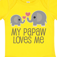 thumbnail image 4 of Inktastic My Papaw Loves Me Grandchild Boys or Girls Baby Bodysuit, 4 of 5