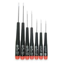 Wiha Precision Screwdriver Set,Hex,Metric,7pc 26390