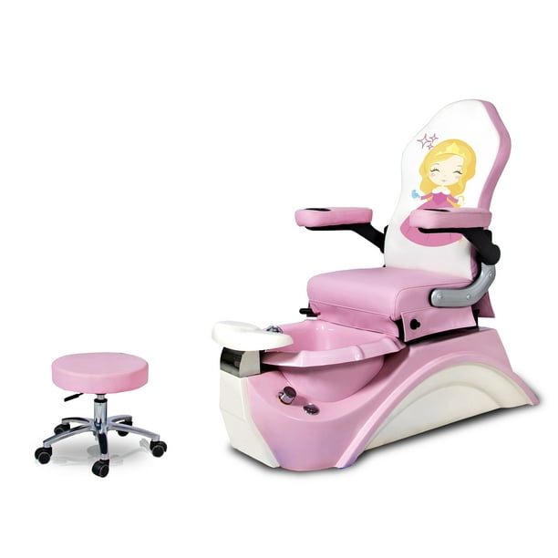 Kids Pedicure Chair PINK SLEEPING BEAUTY Childs Pedicure Spa Nail Salon