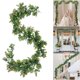 thumbnail image 1 of Artificial Rattan Garland | Realistic Leaves Table Centerpiece | Greenery Home Decor | Faux Vine for Fireplace, Staircase, Door | Versatile Indoor Decoration | 1 Piece, Lifelike Design, 1 of 9