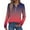Hot Pink, variant on Women's Ombre Long Sleeve Button Down Shirt Casual Comfort Fit Gradient Color Stylish Blouse Versatile Tops for Women L Size Blue