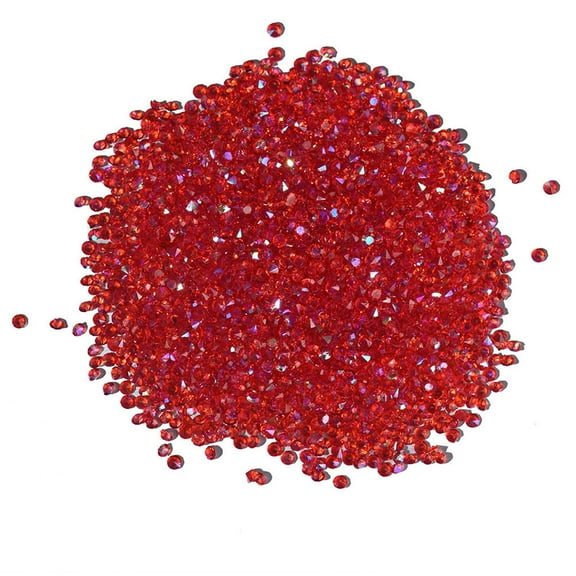 JeashCHAT 2000Pcs 2MM DIY Diamond Table Confetti Clear Crystal Events Party Accessories
