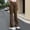 Brown, variant on Abtuhar Women Pants Solid Elastic Waist Full Length Sport Casual Cut Side Pockets Soft Fabric Bottoms