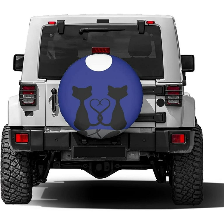 Jeep tire covers 2025 paw print