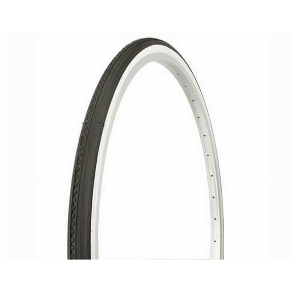 Tire Duro 27" x 1 1/4" Black/White Side Wall HF-156. Bicycle tire, bike tire,