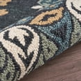 thumbnail image 5 of 6â€™ Round Black Floral Paradise Area Rug, 5 of 8