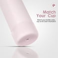 thumbnail image 3 of Pcs Funda Termo para Owala, Protector de Base de Silicona Antideslizante Compatible Para FreeSip,Para Twist,Para Owala 32 oz y 24oz Accesorios Duraderos (Blanco y negro, 24oz), 3 of 3