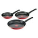 thumbnail image 2 of Juego 3Pz Sartenes T-fal Simply Cook Aluminio Rojo B5749182M, 2 of 2