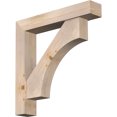 thumbnail image 1 of Ekena Millwork 7 1/2"W x 42"D x 42"H Westlake Block Smooth Bracket w/ Offset Brace, Douglas Fir, 1 of 25