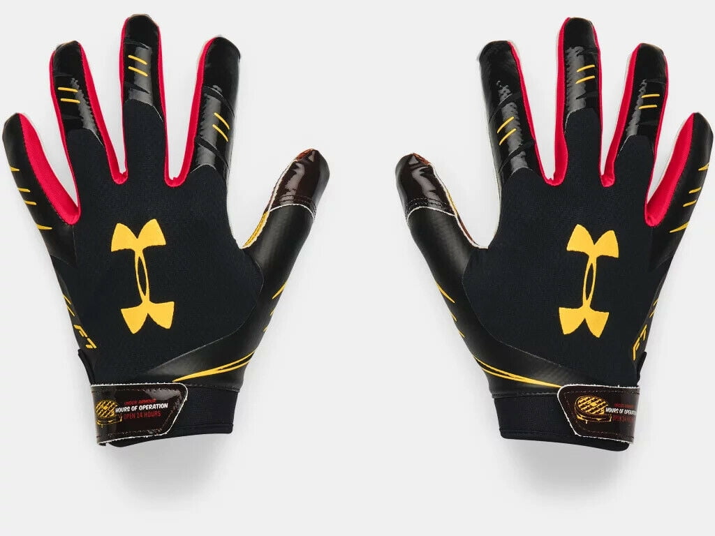 Under Armour F6 Adult Football Gloves 1304694 Mens Small for sale online 