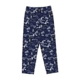 thumbnail image 4 of Balery Hawaiian Style print Women's Pajama Pants,Ultra Lightweight Pjs,Lounge Pant-Small, 4 of 9