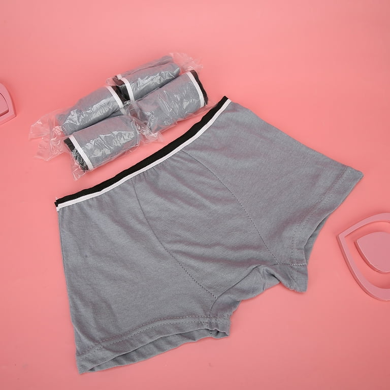 5pcs Disposable Men Male Underwear Super Soft Throw Away Paper Disposable Pants Cotton Men Underwears For Travel Underwear Day Emergency Pack