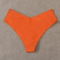 thumbnail image 5 of MSJUHEG Bikini Bottoms for Women,Bathing Suit Bottoms for Women Tummy Control,Scrunch Butt Bikini Bottoms,V Cut Bikini Bottom,Scrunch Bikini Bottoms,High Waisted Bikini Bottoms Orange XL, 5 of 5
