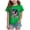 Green, variant on America 250 Tshirt Boys Girls 4th of July Shirts American Flag Tees Kids Toddler Patriotic Independence Day Memorial Day Tops (Green,11-12 Years)
