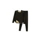 thumbnail image 1 of Jumpingount Conjunto de ropa interior térmica para mujer, calzoncillos largos cómodos para clima frío y cálido, ropa interior de cuello Ropa interior Negro 2XL, 1 of 6