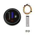 thumbnail image 1 of TAPDRA Universal LED Fuel Gauge 12V 24V for Car Motorcycle Fuel Level Indicator 52mm Diameter with Blue Red LEDs Time Delay Accurate, 1 of 5