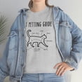 thumbnail image 7 of Cat Petting Guide - Funny Kitten Shirt - Fur Baby Cat Gift Tee - ID: 364, 7 of 7