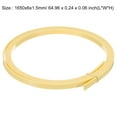 thumbnail image 2 of Uxcell Plastic Binding Purfling Strip 1650x6x1.5mm for Acoustic Classical Guitar Yellow, 2 of 5