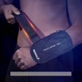 thumbnail image 3 of Universal Comfort Armband Phone Holder Running Armband Adjustable Wristband Phone Holder for Exercise Workout Compatible with iPhone 12/12Pro/Max/Mini iPhone 11/11Pro Samsung All Phones (Black), 3 of 6
