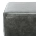 thumbnail image 7 of SAFAVIEH Elise Rustic Chic Rectangular Bench, Grey/Black, 7 of 7