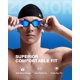 thumbnail image 2 of G1 Lite Swim Goggles with Swim Cap Comfortable Anti-fog Swimming Goggles Cap Set for Adult Men Women, 2 of 5