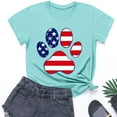 thumbnail image 2 of zbxnLI Kids Independent Days Shirts Cotton T-Shirts Short Sleeve Crew Neck Tees 4th July Tops for Boys Girls, 2 of 7