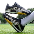 thumbnail image 4 of Zapatillas de fútbol para hombre, zapatos de fútbol para interiores, tacos deportivos para partidos de entrenamiento, zapatos de fútbol profesionales Unisex, ultraligeros, 4 of 5
