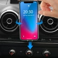 thumbnail image 2 of CANKER Car Phone Holder Mount, Universal Smartphone Car Air Vent Mount Cradle in Vehicle Compatible with All Smartphones, 2 of 19