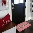 thumbnail image 4 of Valentines Day Door Mat,Pink Hello Valentine Hearts Indoor Outdoor Non-Slip Doormat,Entryway Front Porch Valentine''s Day Welcome Mat for Entrance Decor,30" x 17", 4 of 6