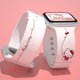 thumbnail image 1 of Correa de silicona de Hello Kitty para Apple Watch, pulsera bonita de repuesto de dibujos animados para Iwatch 3, 4, 5, 6, 38, 40, 42, 44, 1 of 4