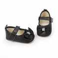 thumbnail image 5 of Yoyauz Baby Girl Mary Jane Shoes Anti Slip Rubber Sole Ballet Slippers Princess Dress Wedding Shoes Newborn Kids Shoes Toddler Shoes（0-12 Month）, 5 of 11