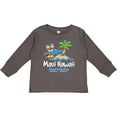 thumbnail image 3 of Inktastic Maui Hawaii Cute Vacation Boys or Girls Long Sleeve Toddler T-Shirt, 3 of 5