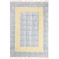 thumbnail image 1 of Casavani Hand Made Durrie Home Dcor Area Rug, Blue 3x3 feet, 1 of 6