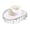 White, variant on Cowgirl Hat Cowboy Hat Wide Brim Elegant Rhinestone Tassels for Women and Men Spring Autumn Festival