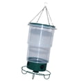 thumbnail image 6 of Colaxi Retractable Bird Feeder Bird Food Dispenser Clear Hanging Multiple Holes for Outside Courtyard Cockatiel Parakeet Hummingbird, 6 of 10