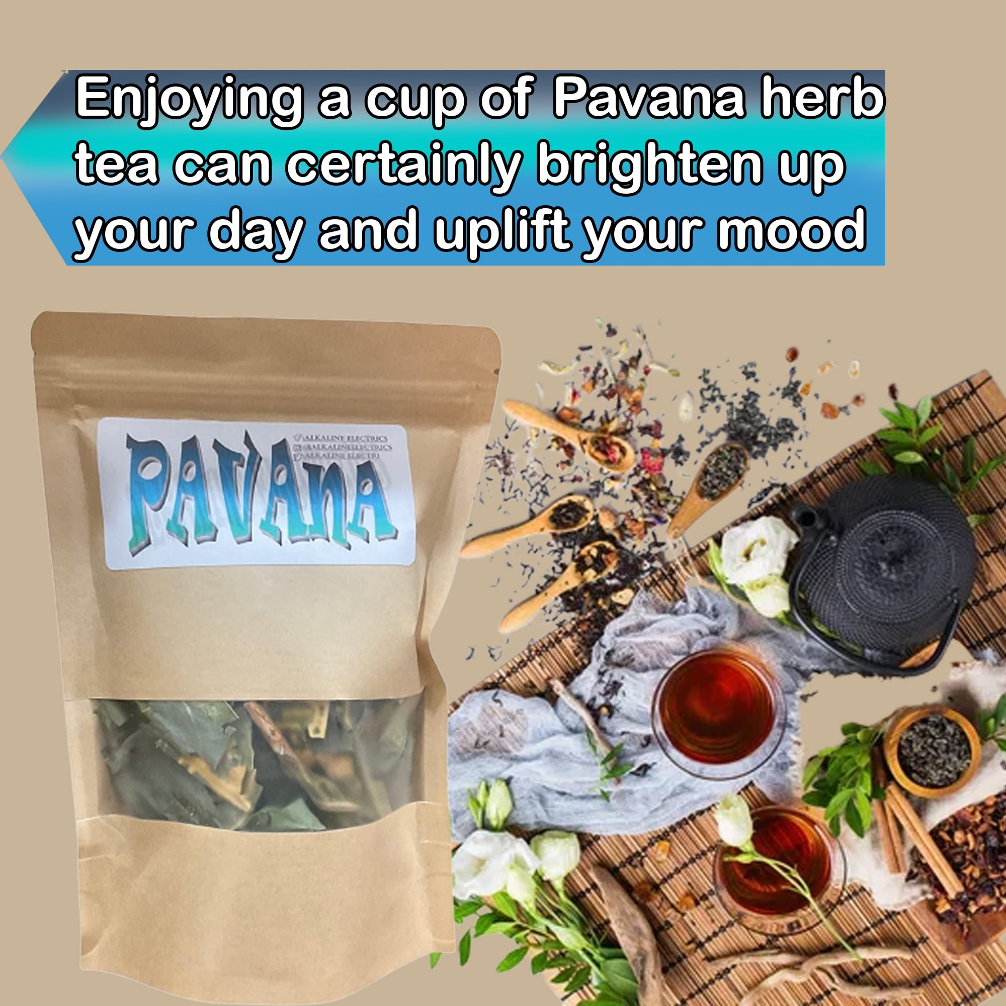 Pavana Herb | Croton Pavana | Wildcrafted from the Hills of Jamaica | Resealable Pouch for Freshness | 1oz